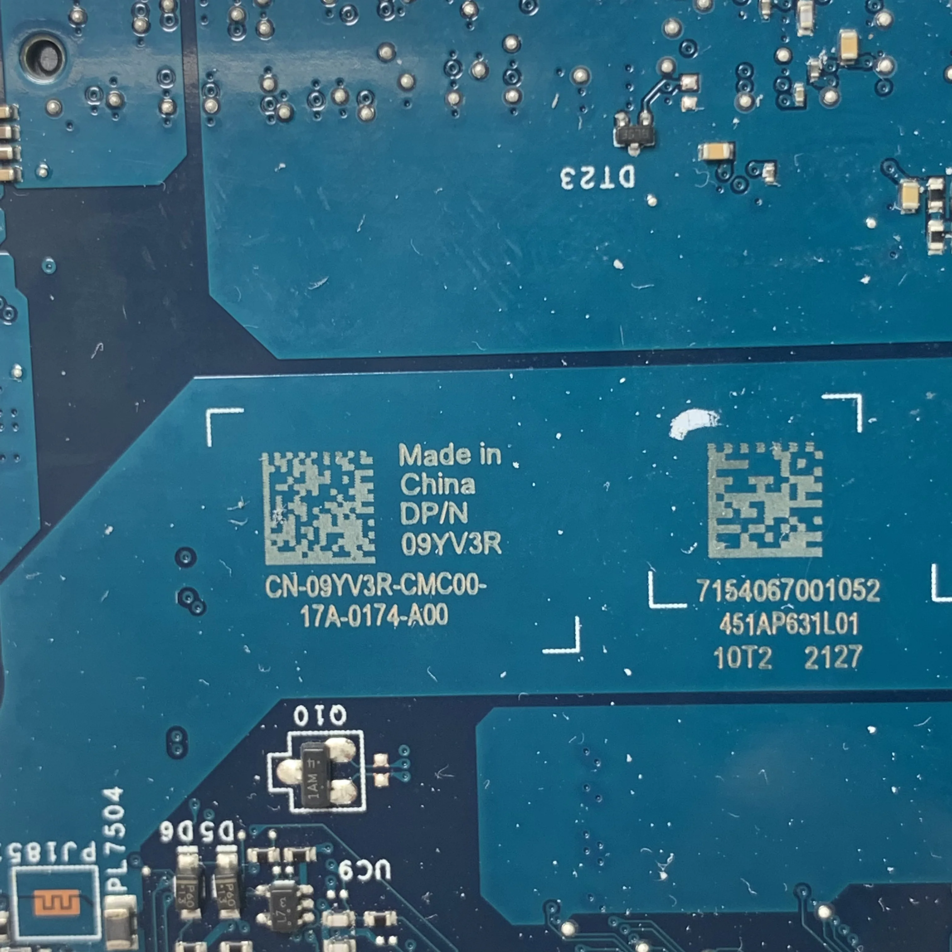 Gdl56 LA-K453P CN-09YV3R 09yv3r 9yv3r para dell g15 5515 placa-mãe do portátil com ryzen 7 5800h cpu GN20-E3-A1 rtx3060 100% testado ok