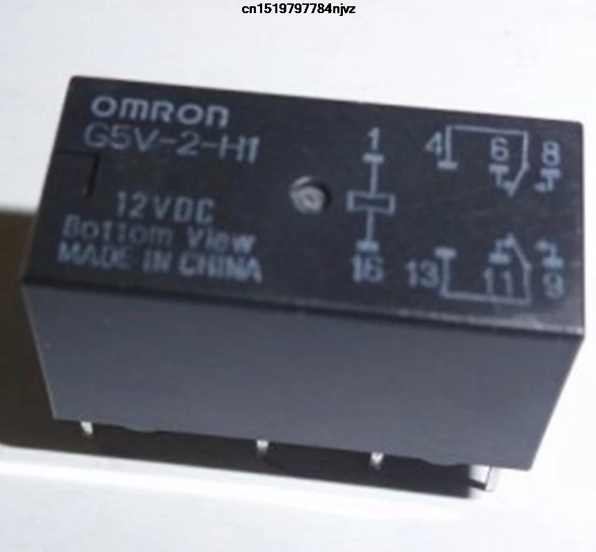 Relay 1A 8Pin G5V-2-H1-12VDC 12V G5V-2-H1-5VDC 5V G5V-2-H1-24VDC 24V G5V-2-H1-48VDC 48V 10PCS