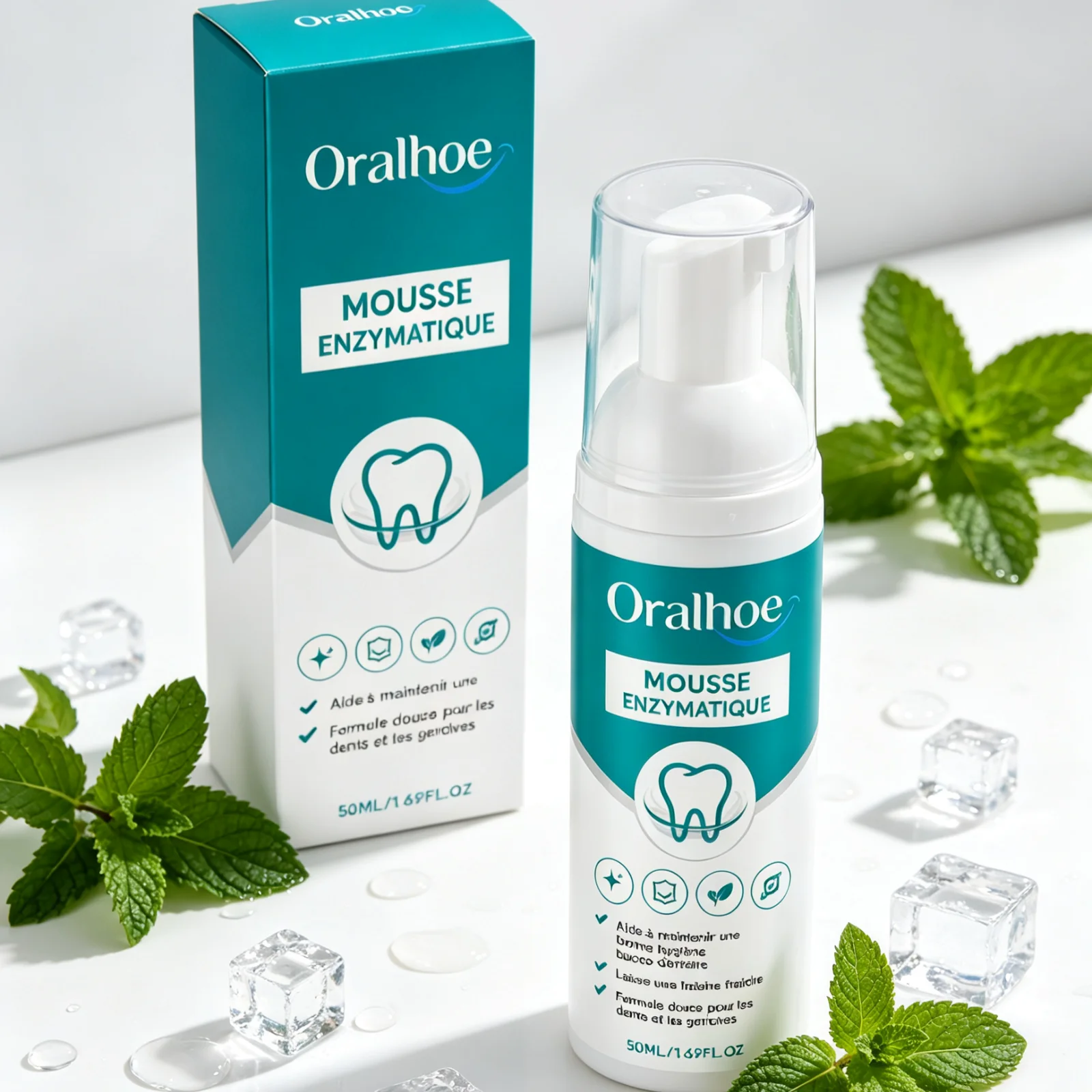 Teeth Cleansing Mousse Reduce Yellow Stains Prevent Cavities Removal Bad Breath Repair Caries Freshen Breath Teeth Repair Mousse