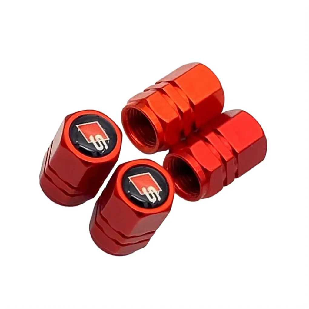 4Pcs Car Tire Valve Caps Car Rim Stem Covers Copper Wheel Valve Caps Car Dustproof Tire Caps for Cars Motorcycles Trucks Bikes