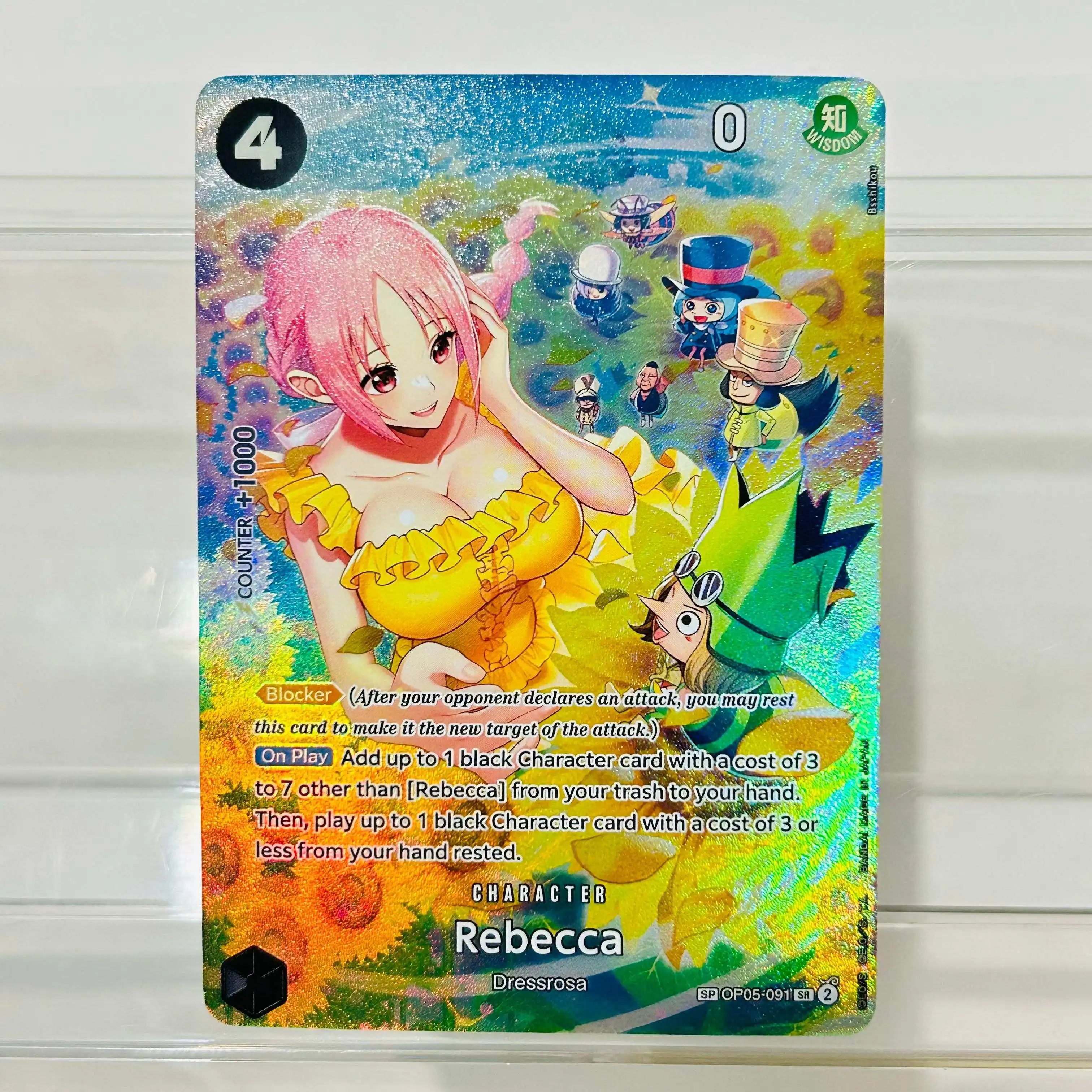 One Piece Roronoa Zoro OP06-118 Card EN Version Holographic Texture Cards Perfect Condition DIY Premium Anime Collection Card