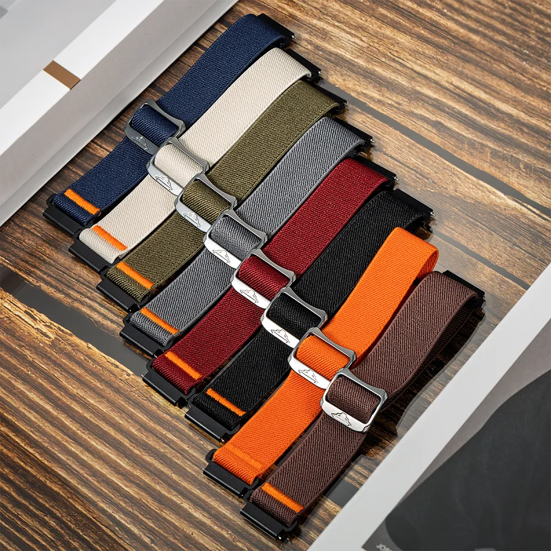 Elastisches Nylonarmband für Xiaomi Watch 5 2 Pro S5 S4 S3 S2 S1 Pro Active 22mm Geflochtenes Uhrenarmband für Mi Watch Color Miwatch Color2 – Detail 3