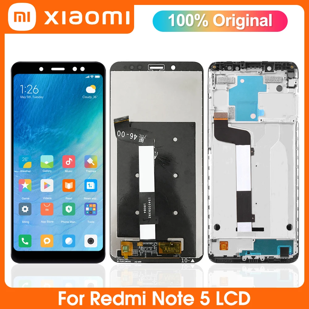 

5.99" Original For Xiaomi Redmi Note 5 Pro LCD Display For Redmi Note5 LCD Touch Screen Digitizer Assembly,MEI7S,MEI7 Replace