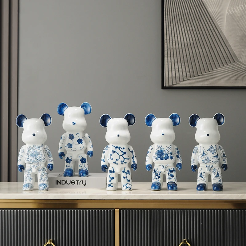 豪華なクリスタルの磁器の装飾ワインクーラー玄関の机家リビングルームの装飾ギフト色新しい