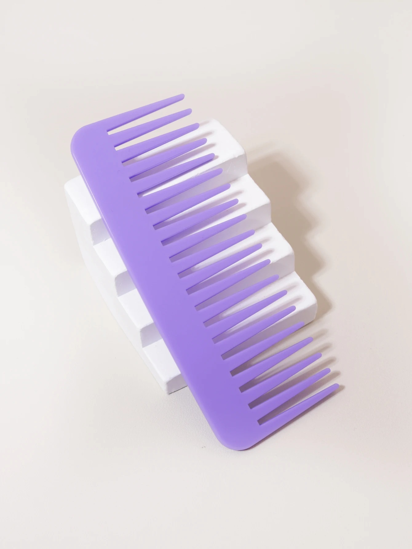 Solid Color Premium Wide Tooth Comb for Hair