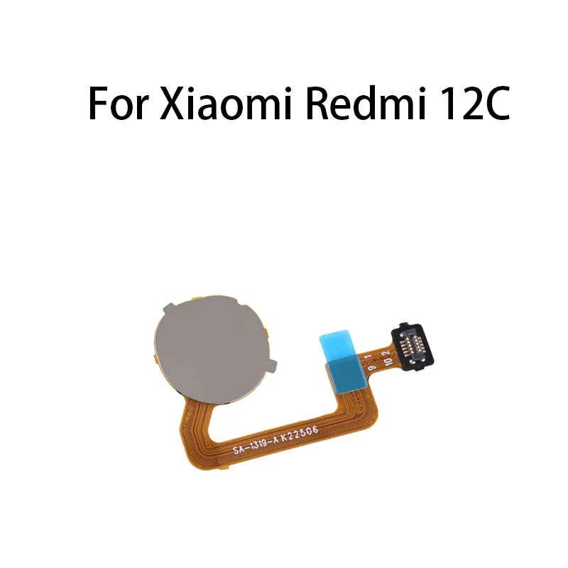 Gefensi Org Home Power Button Fingerprint Sensor Flex Cable For Xiaomi Redmi 12C