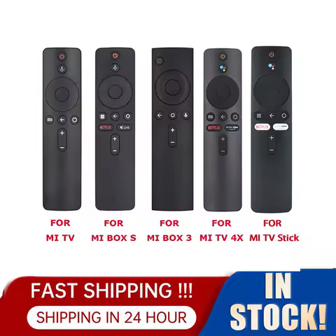 New Original XMRM-00A Bluetooth Voice Remote Control For MI Box 4K Smart TV 4X Android TV with Google Assistant