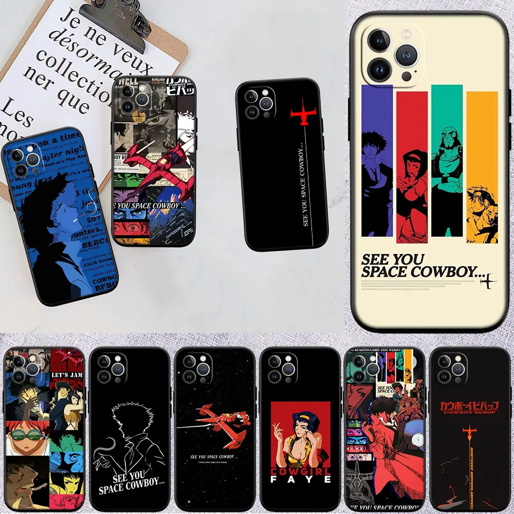 IX8 Cowboy Bebop Capa de telefone para Samsung Galaxy Note 8 9 10 20 Ultra Lite Plus A03 A06 A16 A11 M21 M35 A72 S25 Core Pro Quantum 2