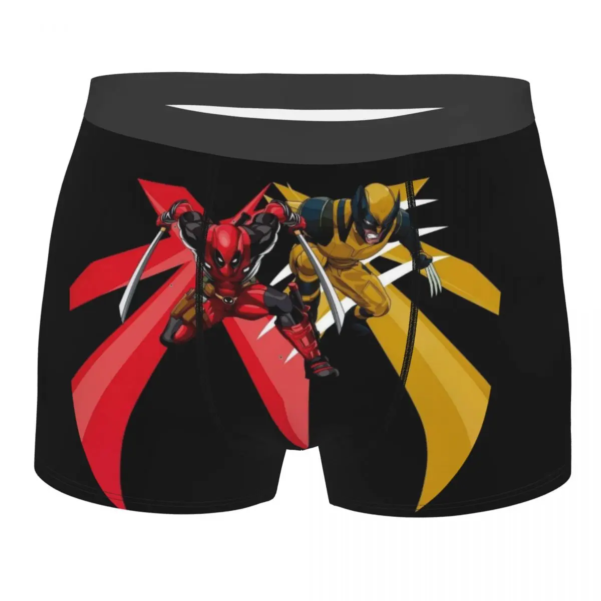 

Custom Wolverine Comic Wallpaper Boxers Shorts Men Briefs Underwear Novelty Underpants