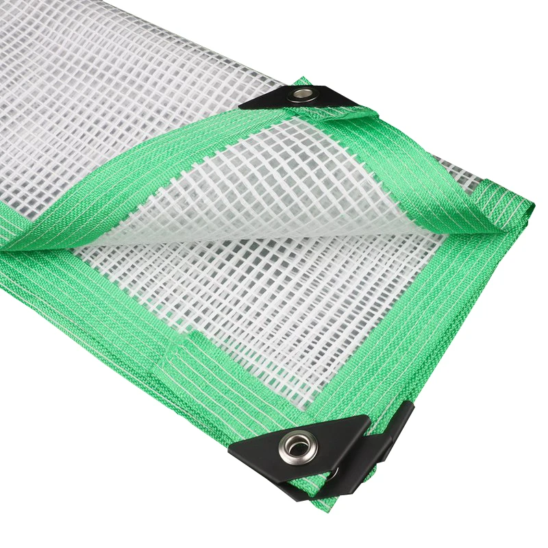 Customizable 0.35mm Thicken PE Tarpaulin Mesh Reinforce Car Truck Tarp Cover Pergolas Gazebo Furniture Rainproof Cover