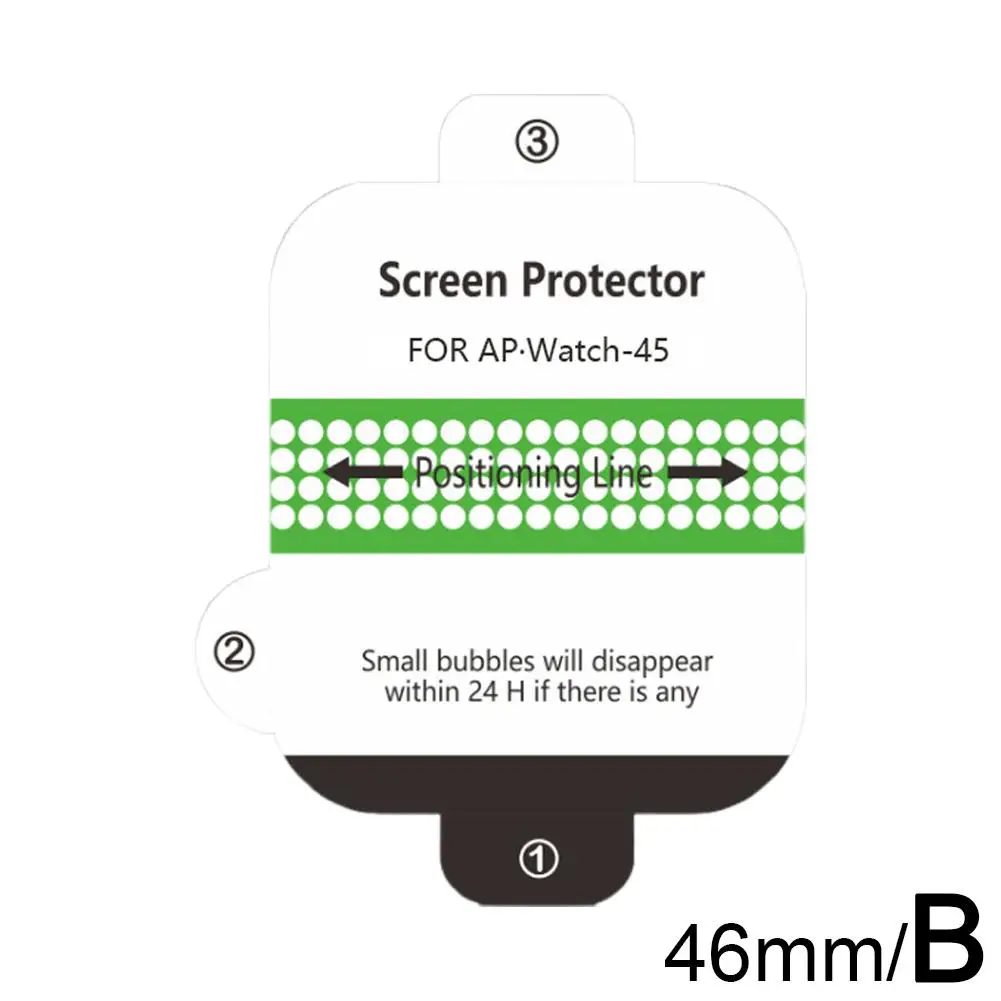 Para Apple Watch S10 película de hidrogel impermeable, protectora a prueba de sudor a prueba de polvo a prueba de arañazos película de reloj cubierta de pantalla completa L2B6