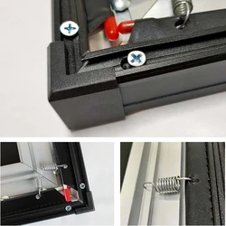 The 1cm Aluminum Alloy Frame Super Slim Narrow Border for 80 90 100 120 150 Inch ALR Projector Screen