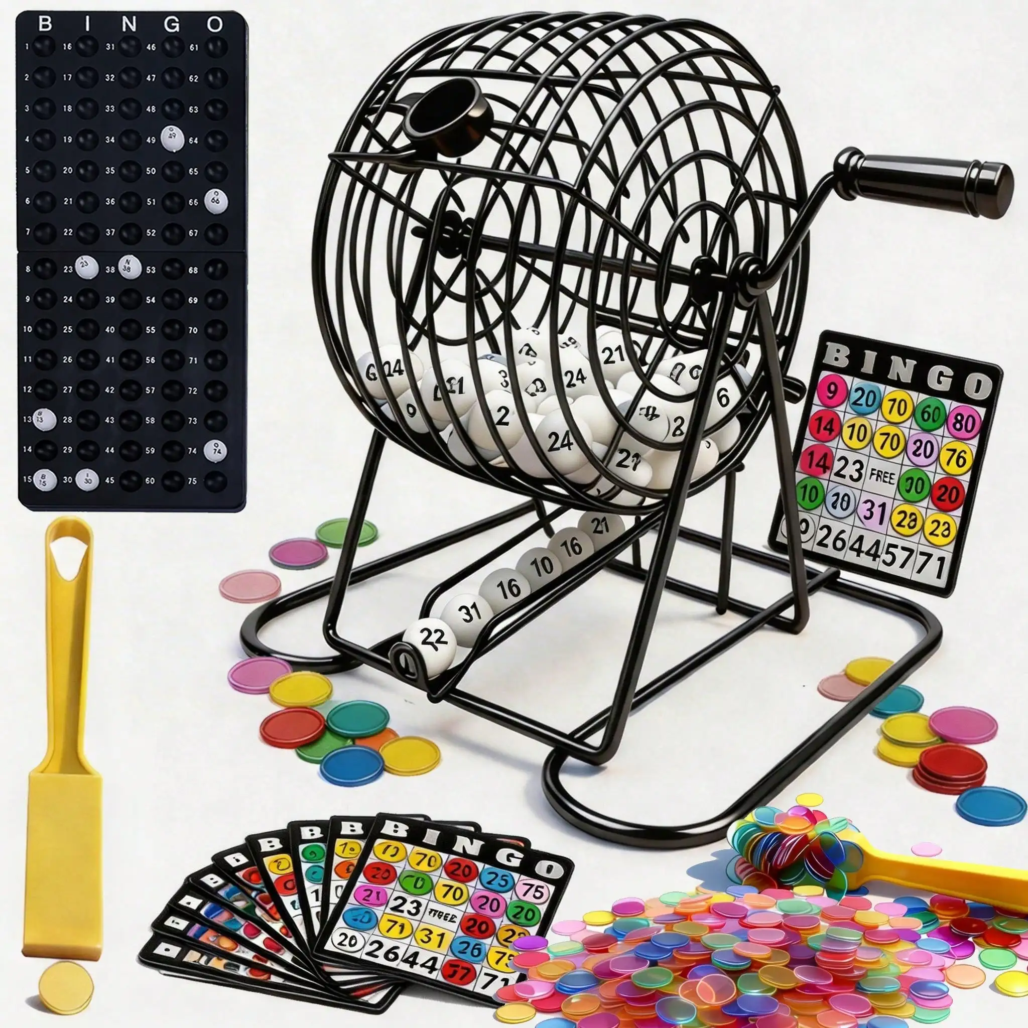 Party Games Large Groups - Bingo Oyun Seti - Metal Kafes,
