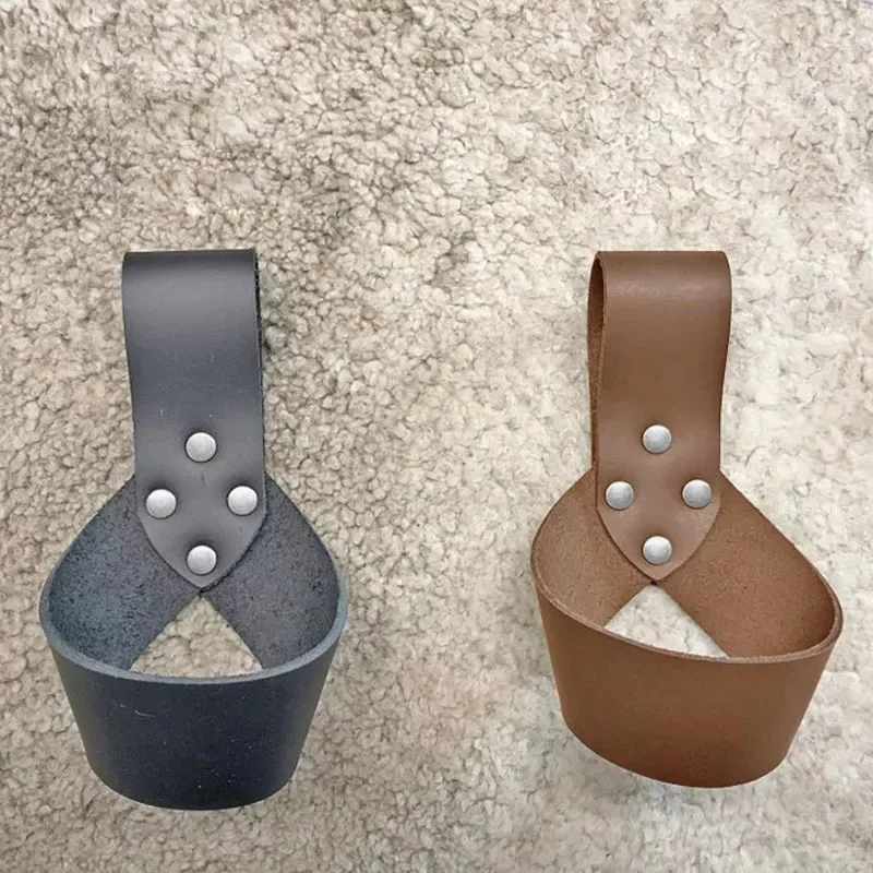 中世 Pu レザー剣ダガーシースホルスターバイキング戦士騎士ベルト鞘カエル Larp 武器ホルダーコスチュームアクセサリー