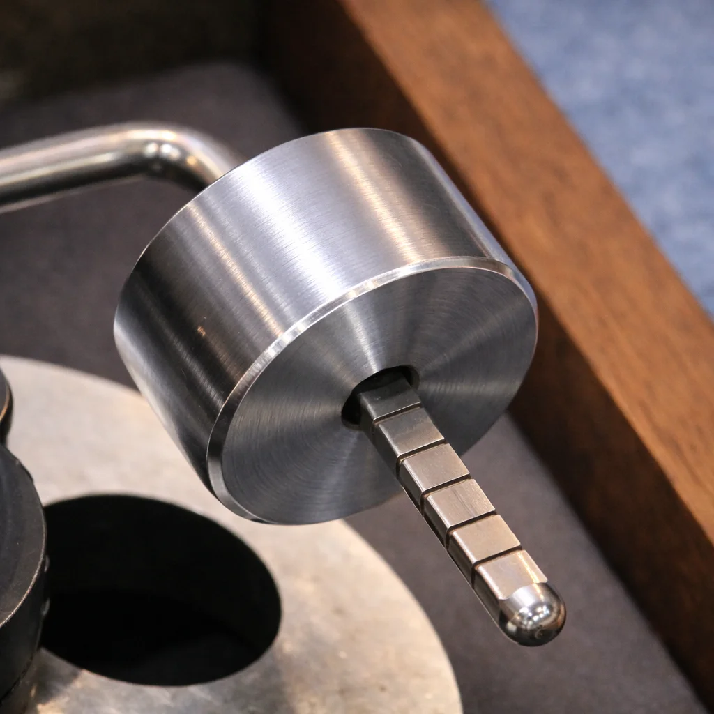 SME Tonearm Auxiliary Counterweight, Fine Tracking Force Adjustment, Stainless Steel with Spring Set Screw, 3009 / 3010 / 3012