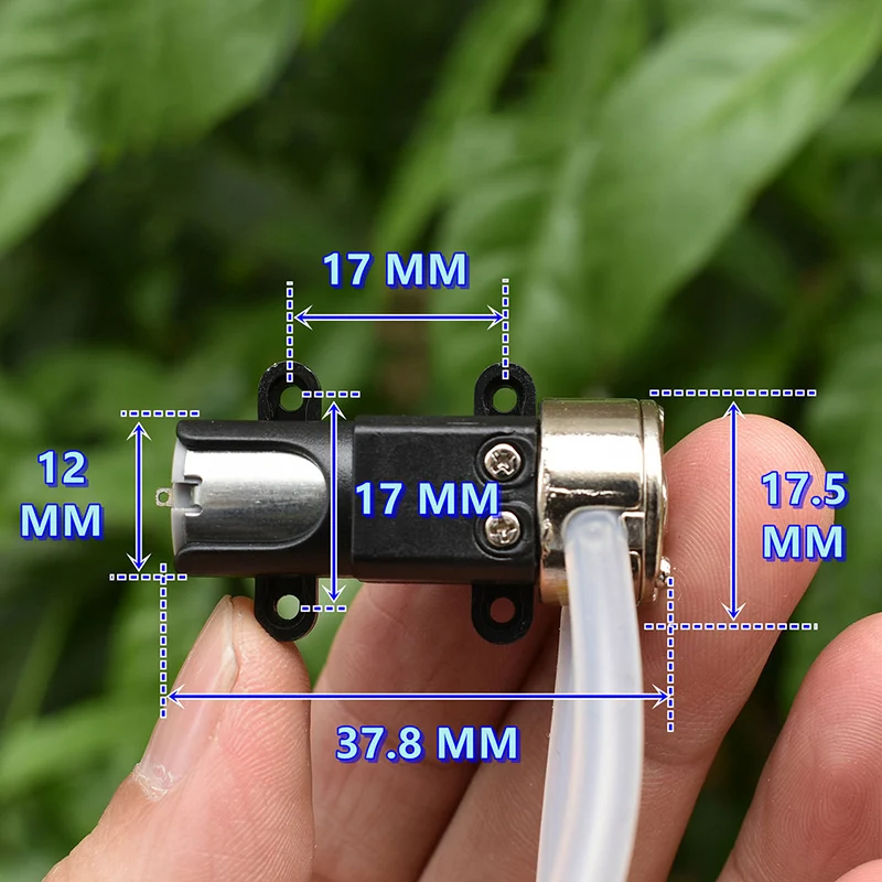 

Mini N20 DC 3V 3.7V Full Metal Gear Peristaltic Pump Micro Dosing Squeezing Pump Lab Analytic Metering Drip Flow Control