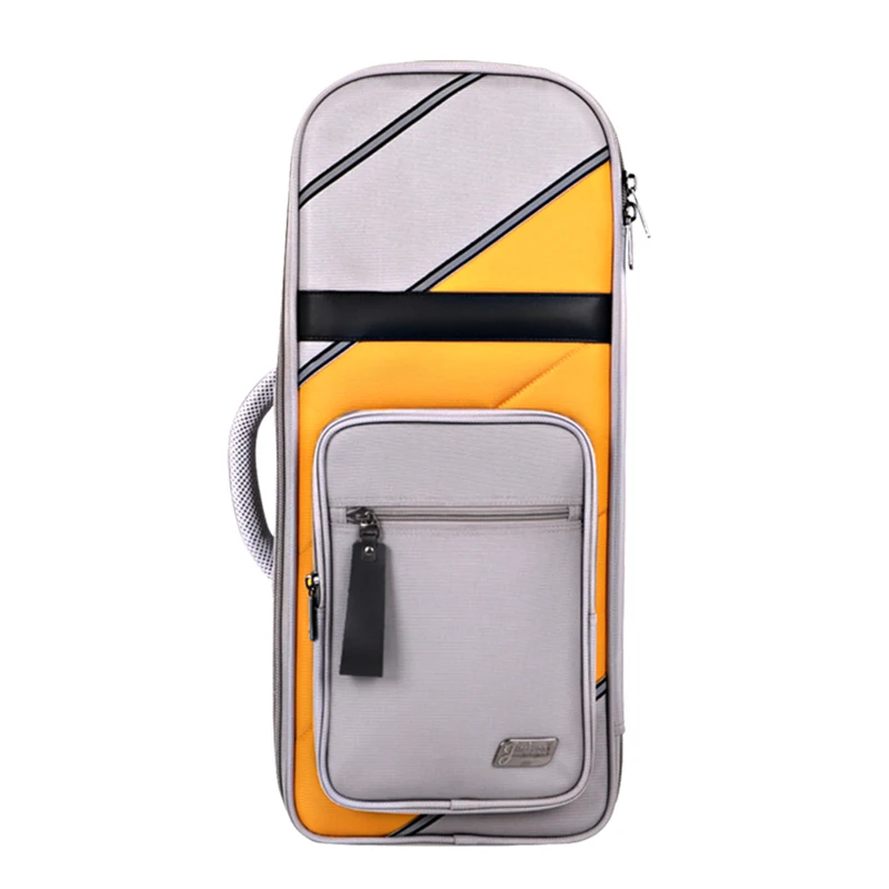 

JINCHUAN OEM ODM Waterproof Oxford Double Shoulder Trumpet Bag Fashion Stitching Durable Carrying Case For Instruments