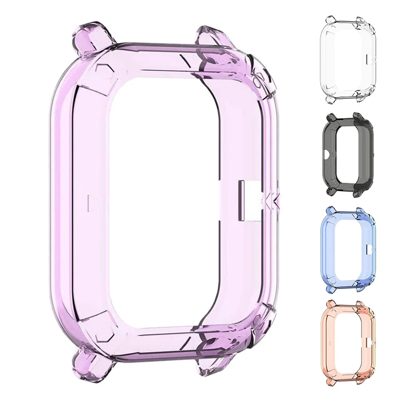 Watch Protector, Transparent TPU Anti-Scratch Protective Case Compatible With Xiaomi Huami Amazfit GTS-WMAN