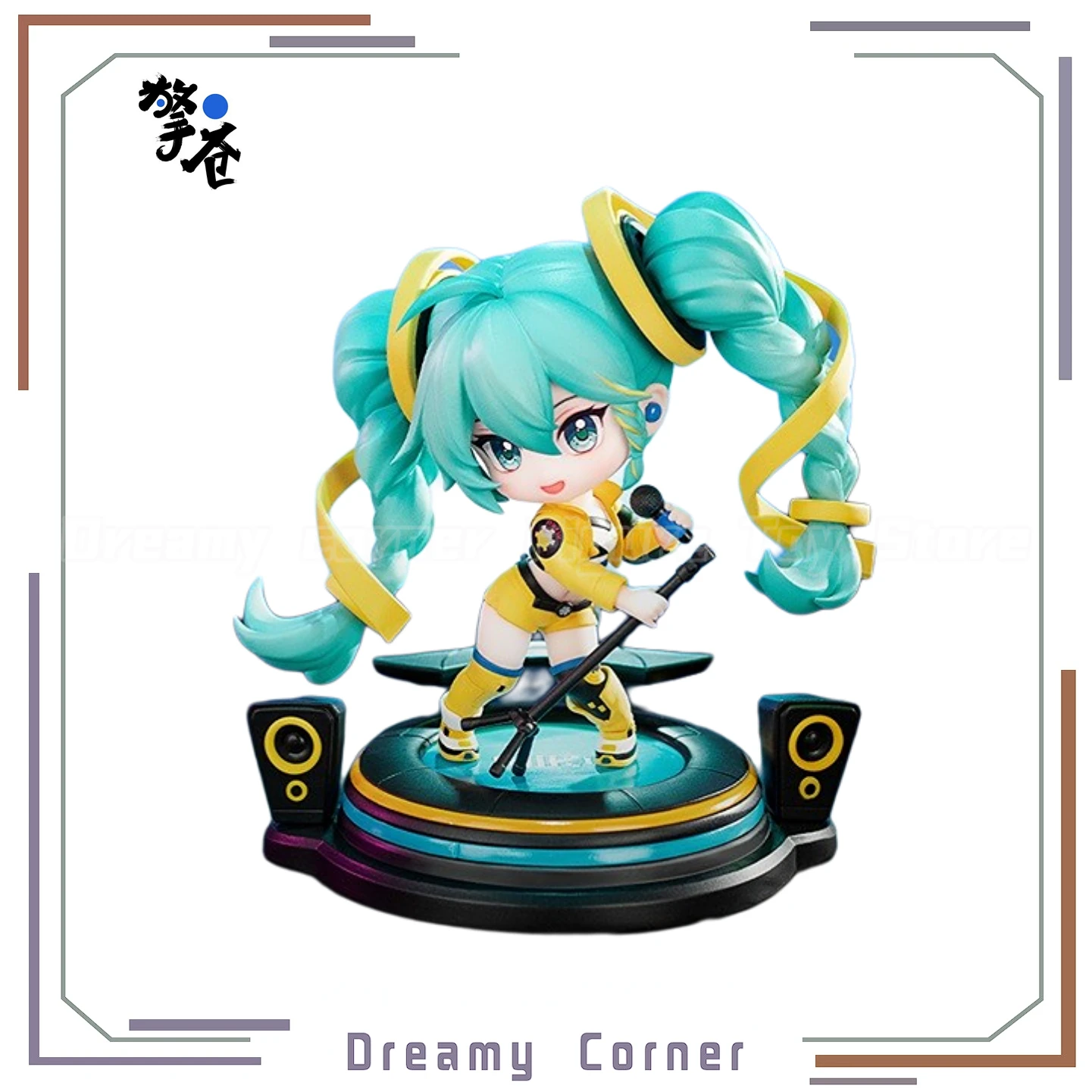 

【In Stock】Original Qingcang Studio Piapro Characters Hatsune Miku 17th Anniversary Q Version Figure Collection Gifts