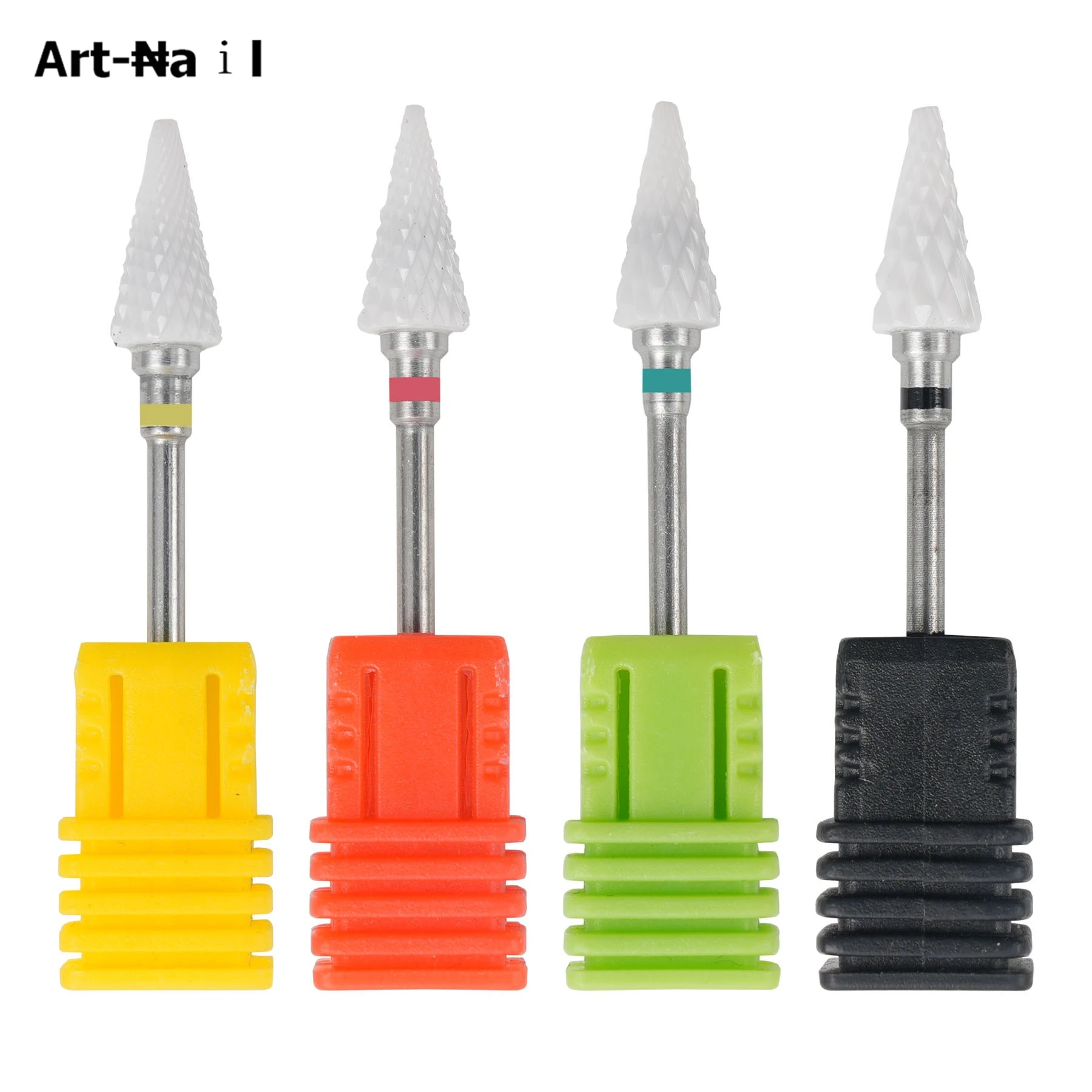 1 قطعة مسمار السيراميك لقمة ثقب مجموعة قاطعة المطحنة للكهرباء مانيكير بت لهب الذرة الملفات آلة باديكير البولندية الملحقات #1