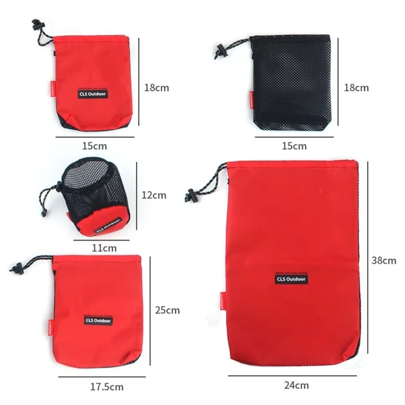 

5PCS Outdoor Travel Storage Bags Set Camping Organizer Packing Accessories for Hiking Camping