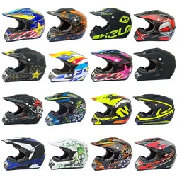 Casco de Motocross para hombre y mujer, protector de cabeza para Motocross, ATV, MTB, DH, carreras, envío de 3 piezas de regalo, 1 piezas