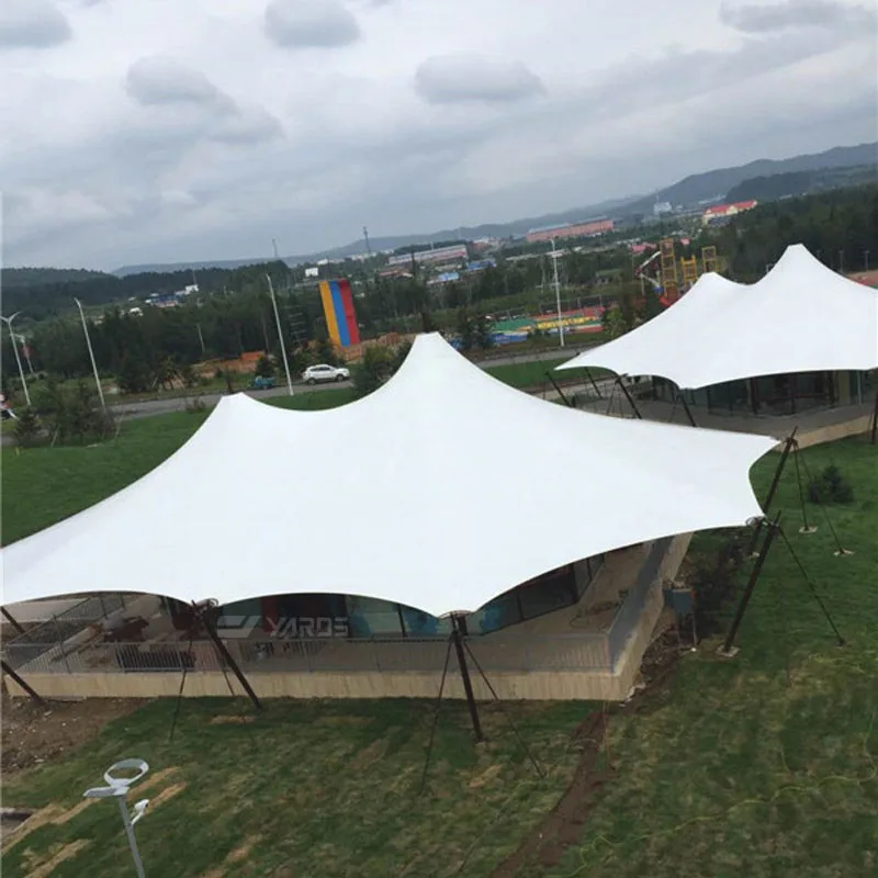 Camp Tent Manufacturer Customized Membrane Structure High-End Vacation Outdoor Accommodation Hotel Tent