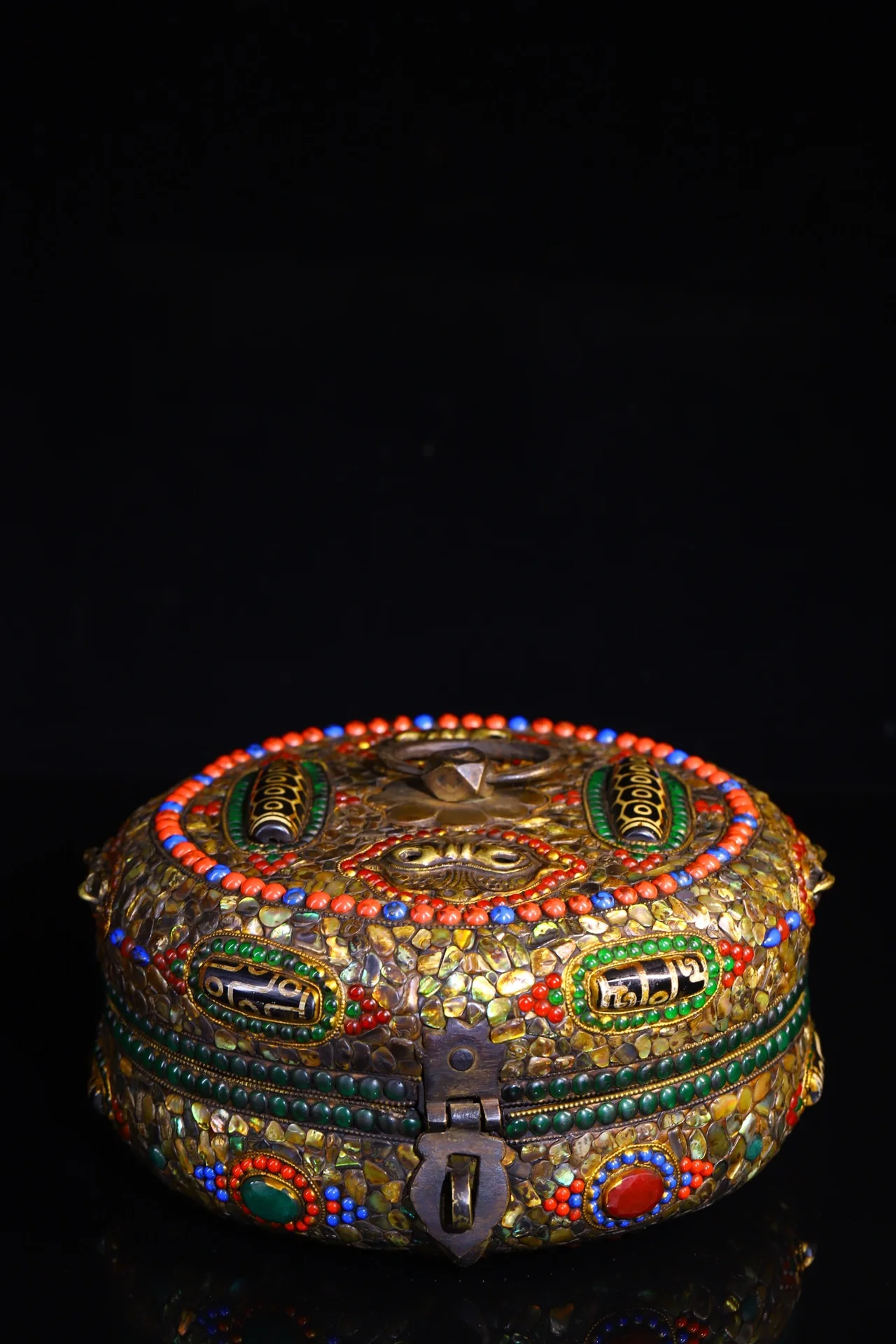 9" Tibetan Temple C…