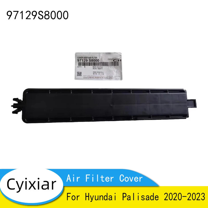 Brand New Genuine Cabin Air Filter Cover Assembly Air Filter 97129S8000 For Hyundai Palisade 2020-2023 97129-S8000