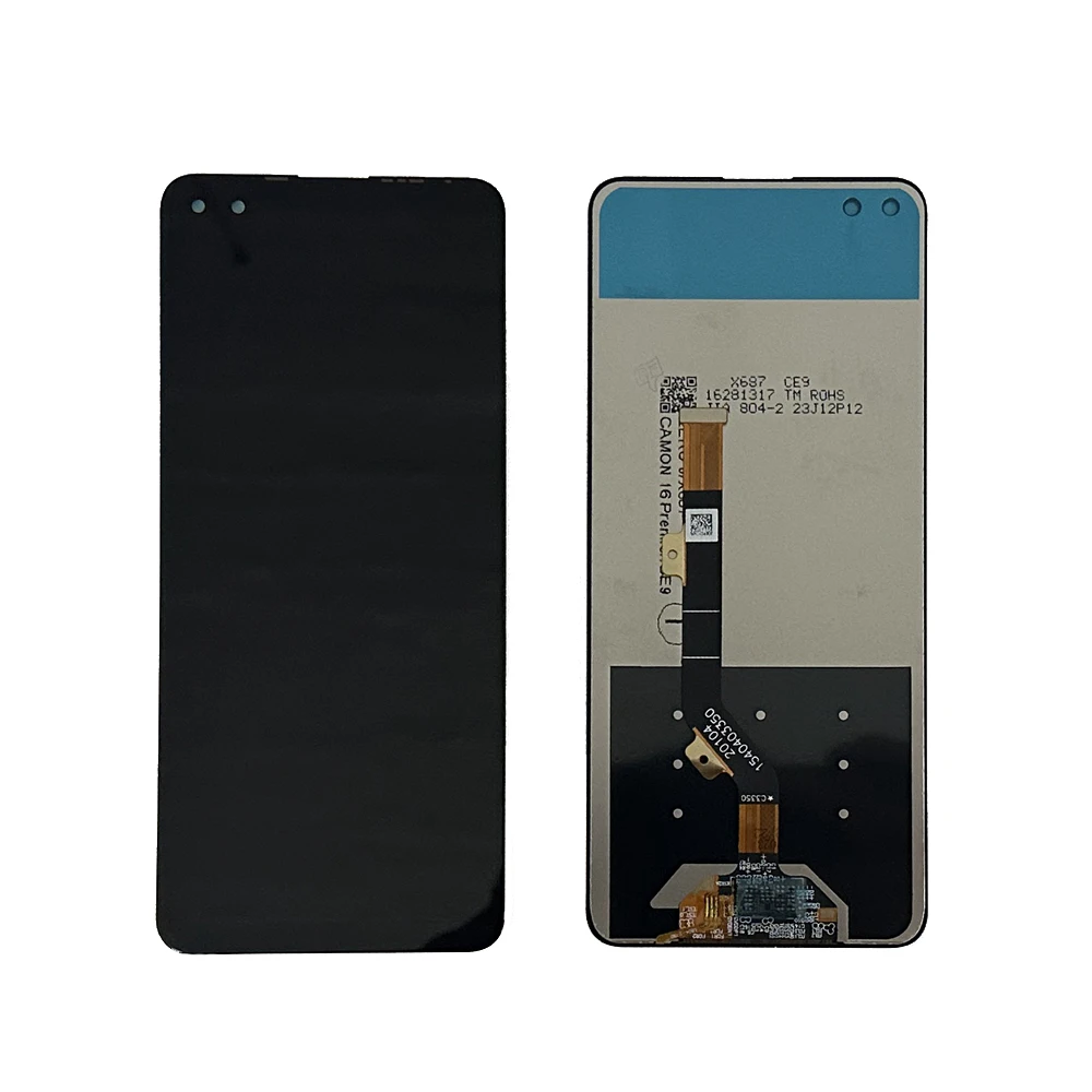 6.85 "przetestowany wyświetlacz lcd do Infinix Zero 8x687 z wyświetlaczem LCD z ekranem dotykowym do infinix Zero 8i X687B wymiana montaż LCD