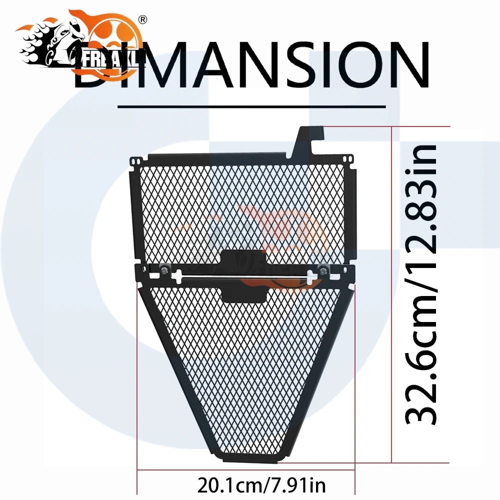 

2024 CNC Radiator Grille Guard Cover Protector Oil Cylinder Head Guards Sets For Yamaha MT-125 MT125 XSR-125 XSR125 2020-2023