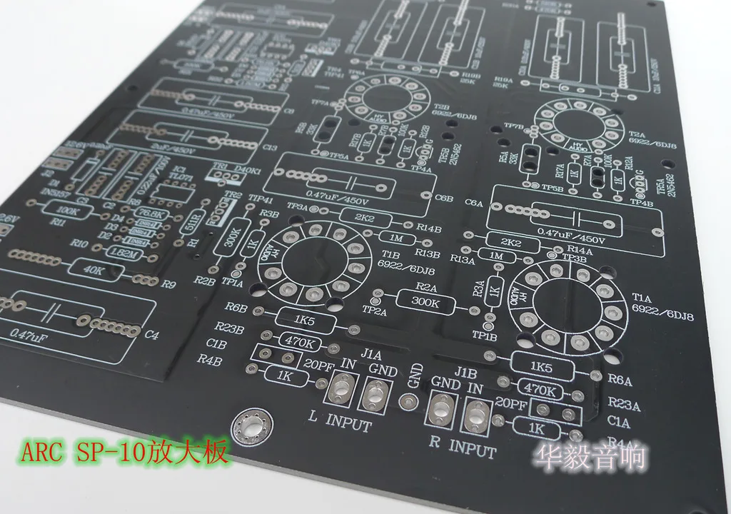 Placa de circuito de preamplificador de tubo electrónico ARC SP-10