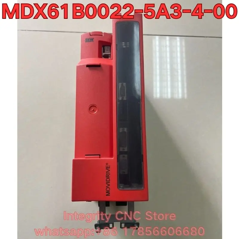 Second-hand MDX61B0022-5A3-4-00 inverter function test is normal