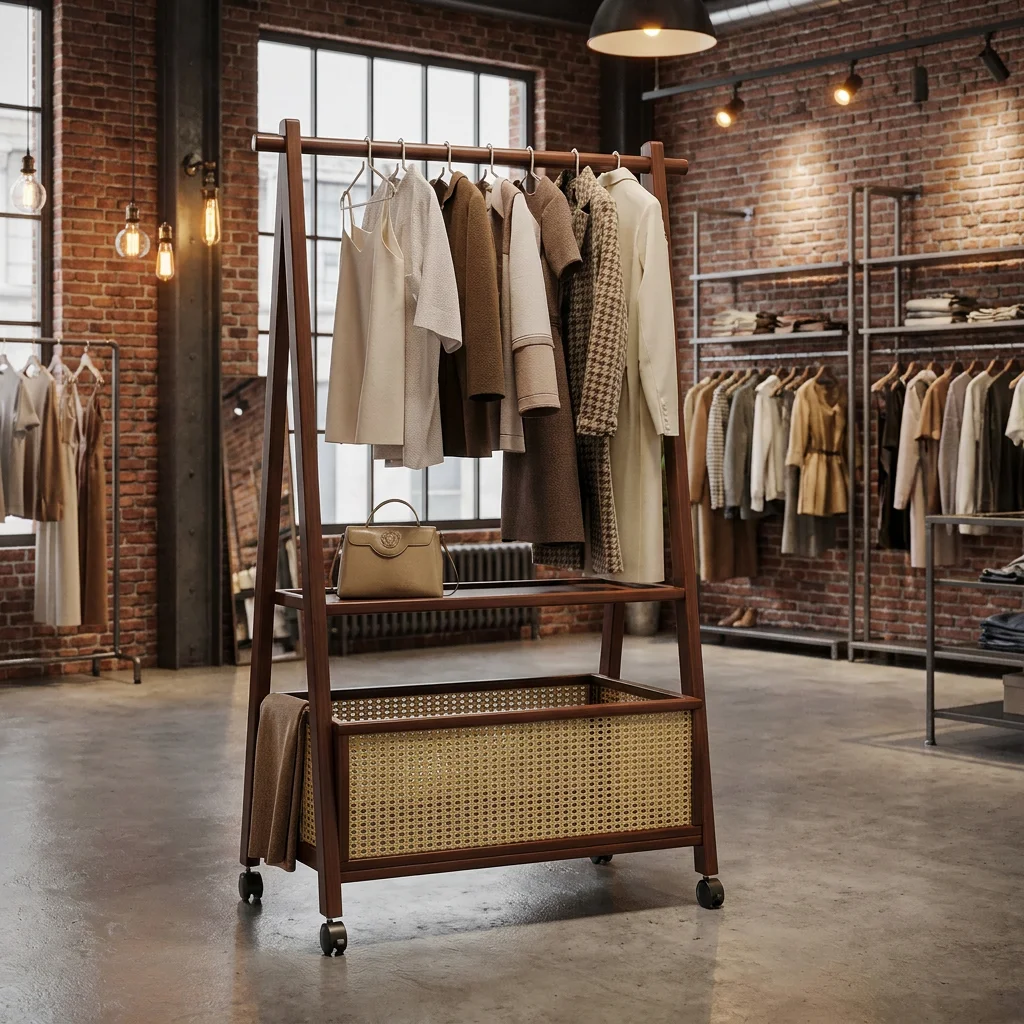Mobile Flexibility Equipped With Heavy-Duty Universal Wheels To Easily Rearrange A Store Layout For Seasonal Collection Updates