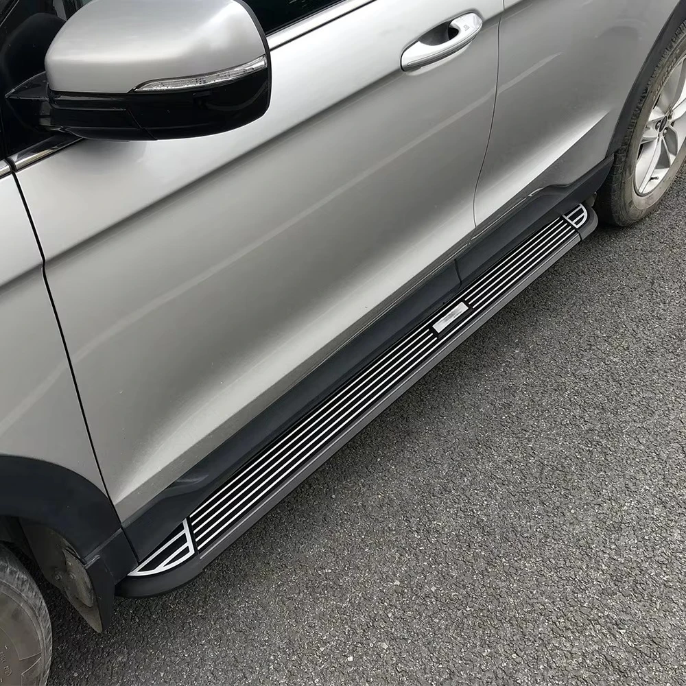 ملحقات السيارة الخارجية سبائك الألومنيوم تعديل التسليم السريع Suv خطوة جانبية لوحة الجري لجراند شيروكي 2011-2021 #3