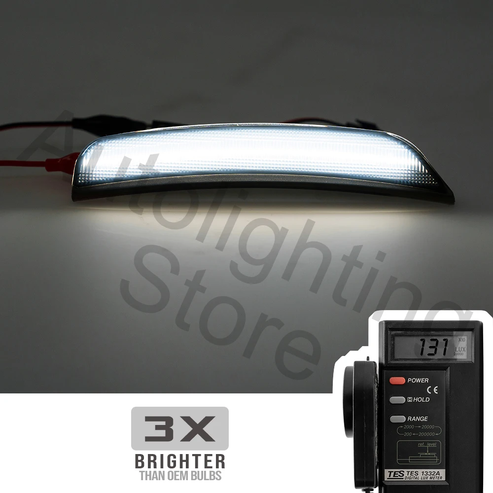 2PCS Fender Side Marker light Turn Signal Lights for 2021 2022 2023 2024 Dodge Durango front bumper indicator Assembly kit