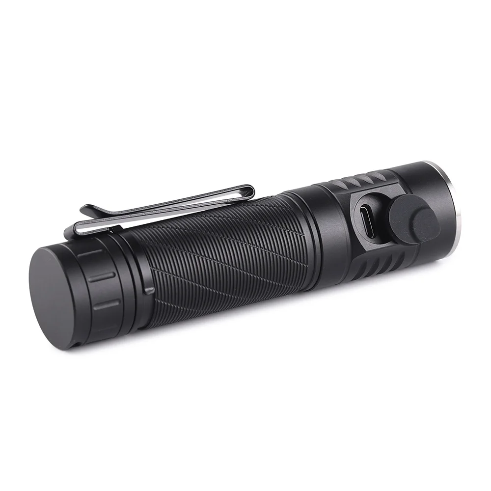 Convoy S21E Flashlight with SFT40 Linterna Led 21700 Type-C Rechargeable Torch Light Camping Fishing Lamp Work Latarka