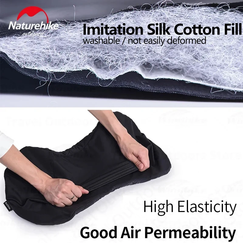 Naturehike Inflatable Pillow Ultralight Camping Sleeping Air Pillow for Travel Outdoor Hiking Flight Accessory Foldable Portable