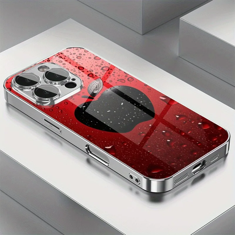 Cristallo creativo per custodia per telefono Friut per Samsung Galaxy S25 S24 S23 S22 S21 S20 S10 S9 S8 FE Plus Ultra 4G5G copertura in vetro di lusso