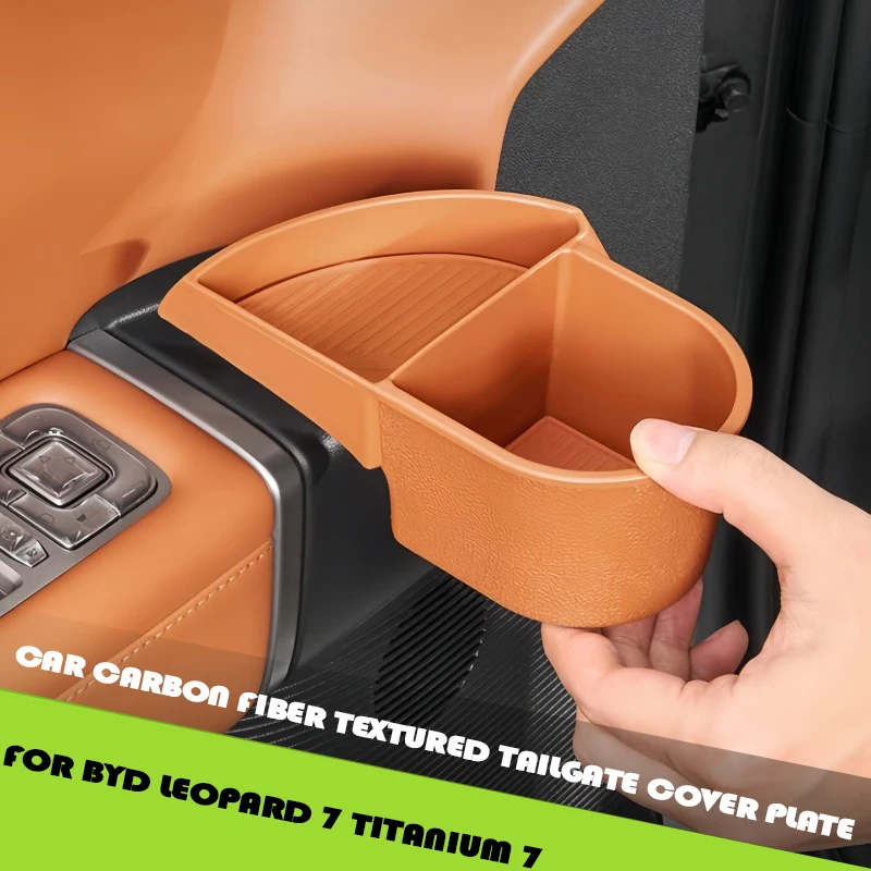 

Car Front Door Storage Box Fit for BYD Leopard 7 Titanium 7 Modified Car Front Door Water Cup Holder Storage Box Upgrade Parts