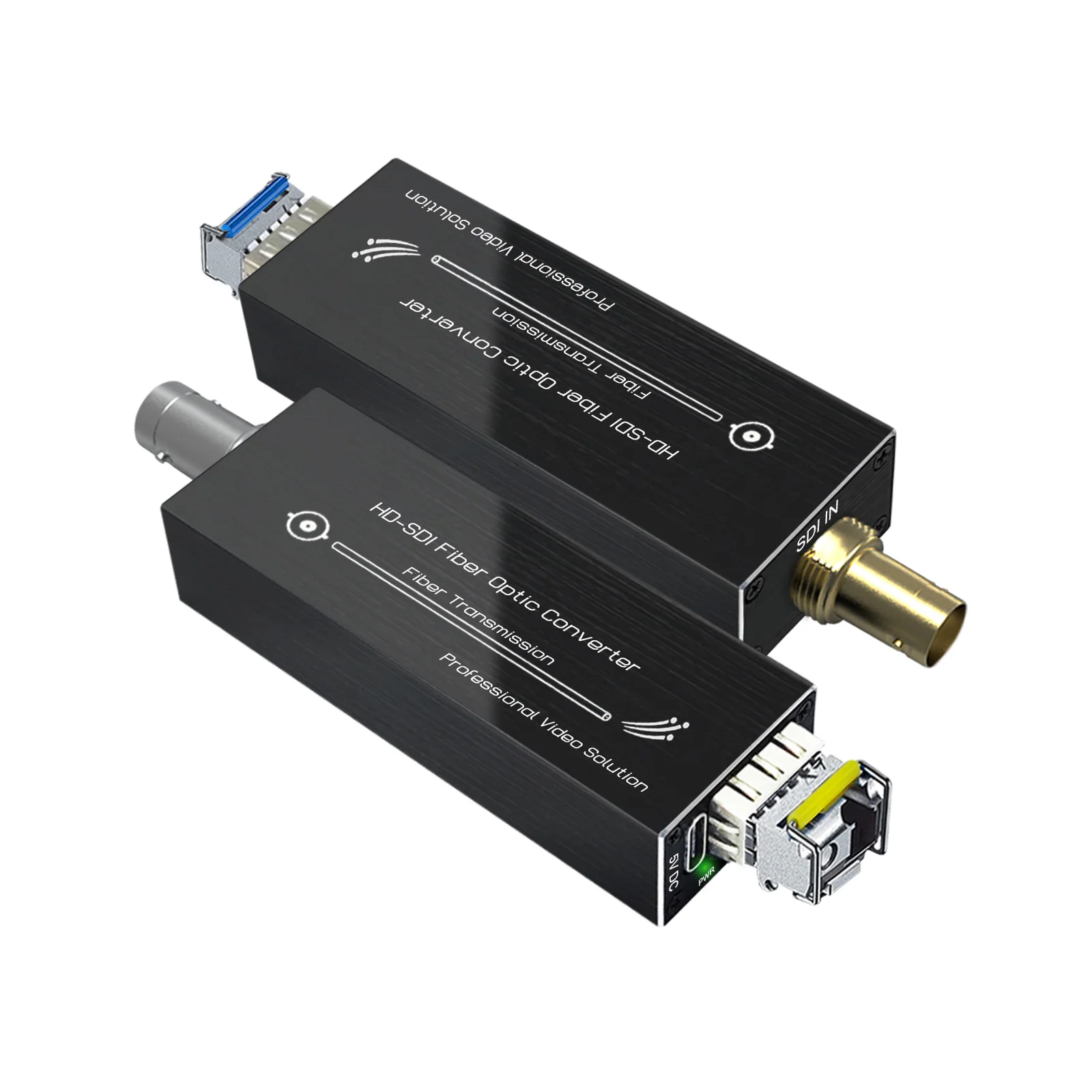 Broadcast Grade 3G/HDSDI Optical Transceiver SDI Fiber Extender SDI to Fiber Live Broadcast Camera Single-mode Transceiver