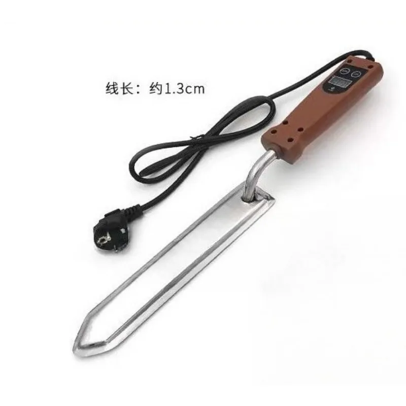 Electric Honey Cutter Stainless Steel Heating Knife Digital Temperature Control For Cutting Beeswax Beekeeping Apiary Tool