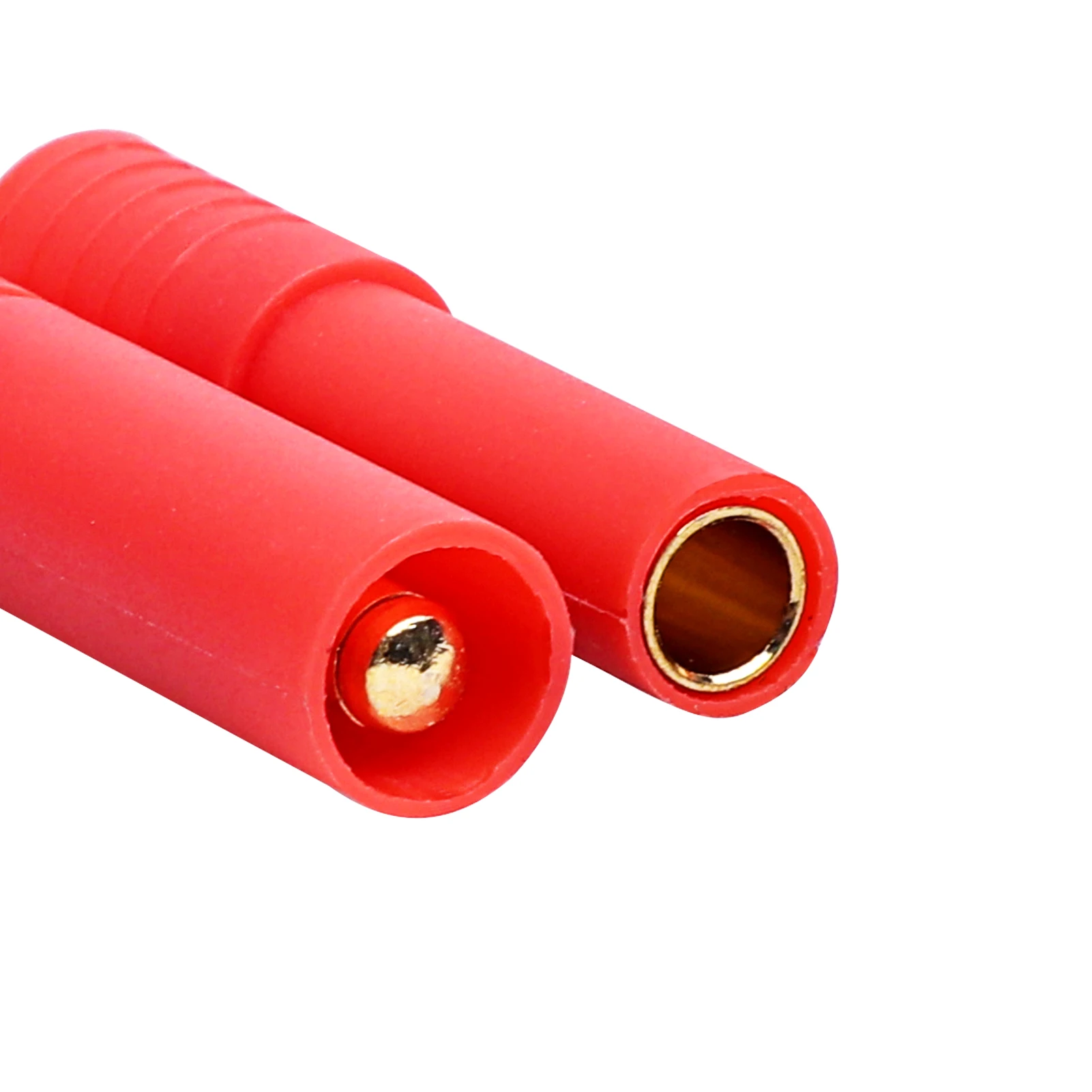 HobbyPark HXT 4.0mm 4mm Banana Connector Plugs Unassembled for RC NiMh LiPo Battery to Brushless ESC (5 Pairs)