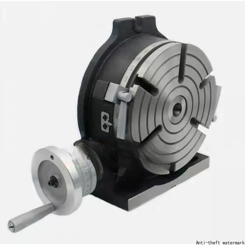 2025 Hot Selling - MT-2 Rotary Milling Machine with 4/5/6 Inch Horizontal and Vertical 4-Slot Rotary Table