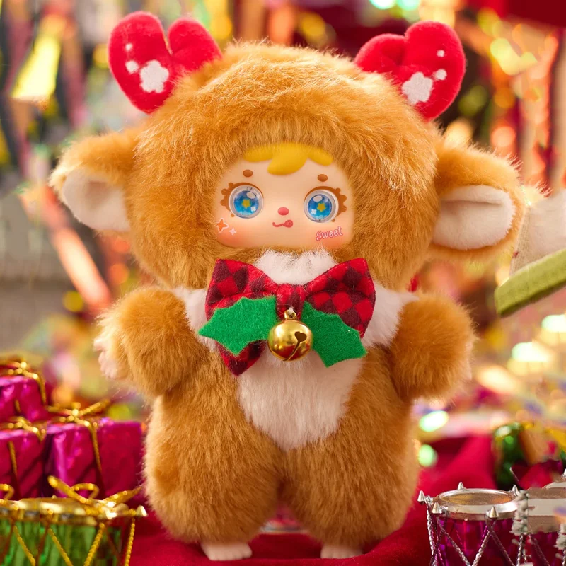 صموئيل عيد الميلاد غودنايت أغنية الفينيل صندوق أعمى حقيبة قلادة الديكور العصرية لعبة لطيف دمية المفاتيح صندوق غامض مفاجأة هدية