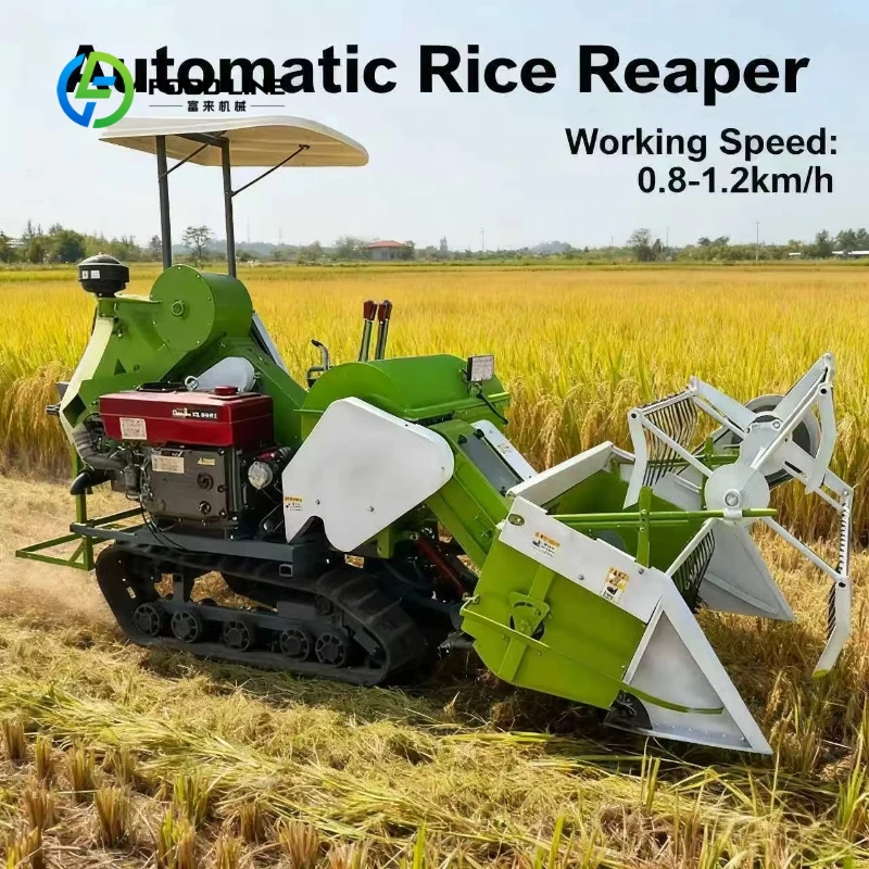 Combine Harvester Mini - Özelleştirilmiş Mini Kendinden Tahrikli Paletli Biçerdöver