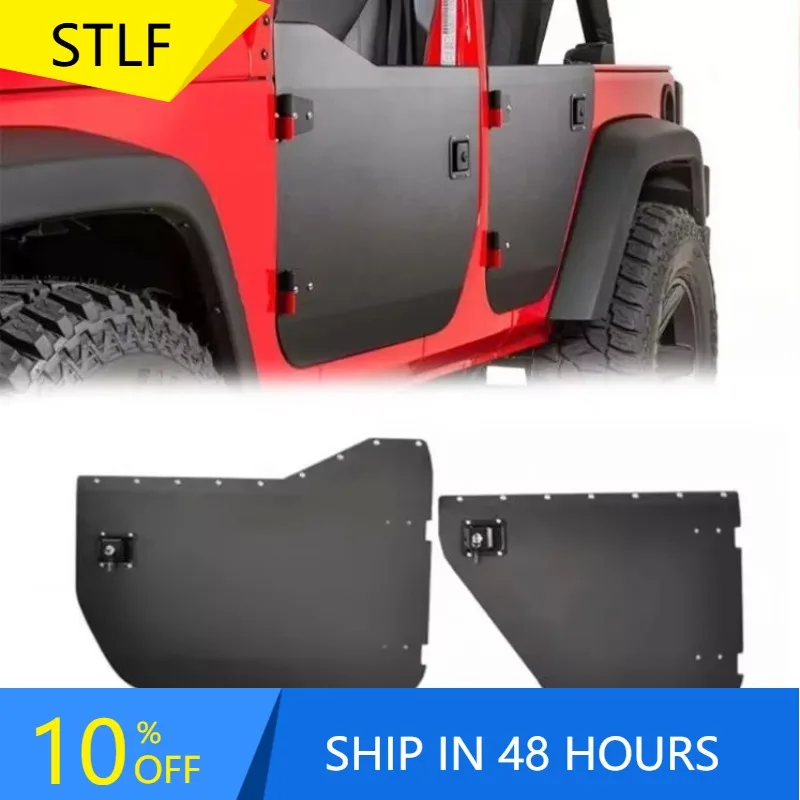 

Zuimi High-end Gobison New Style 2/4 Half Door Aluminum Panel Doors With Mirrors For Wrangle JL Half Door