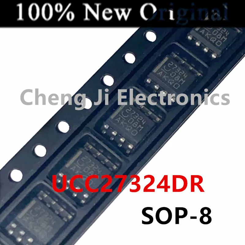 10PCS/Lot   UCC27324DR  UCC27324D  27324  SOIC-8  New Original Low Side Power MOSFET Driver   UCC27322DR   UCC27322D   27322