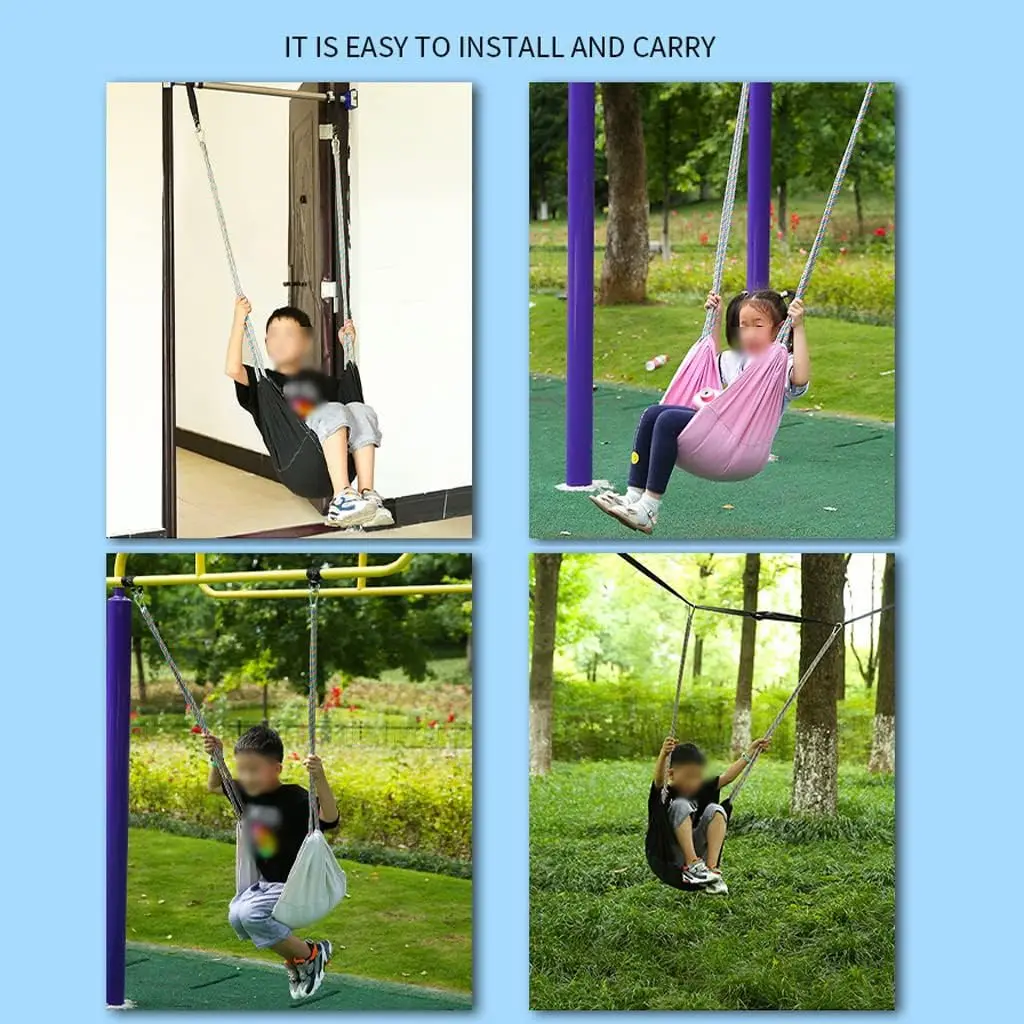 Zwaar uitgevoerd peuter buiten schommel speelgoed tuin boom touw stoel met wattenschijfje regenboog hangend binnenmeubilair voor kinderen cadeau