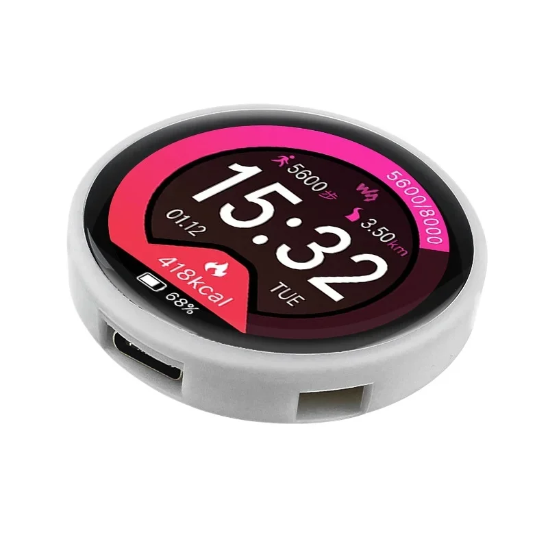 

1.28 inch round display ESP32-C3 development board with LCD touch screen wifi Bluetooth module